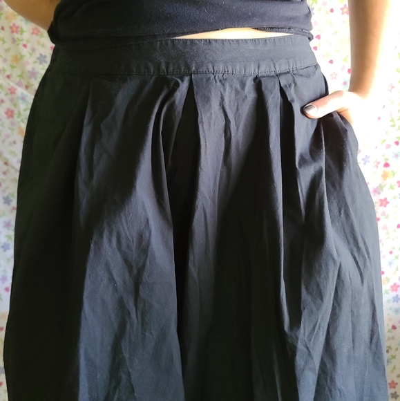 A New Day Black A Line Skirt Size M - Picture 1 of 5